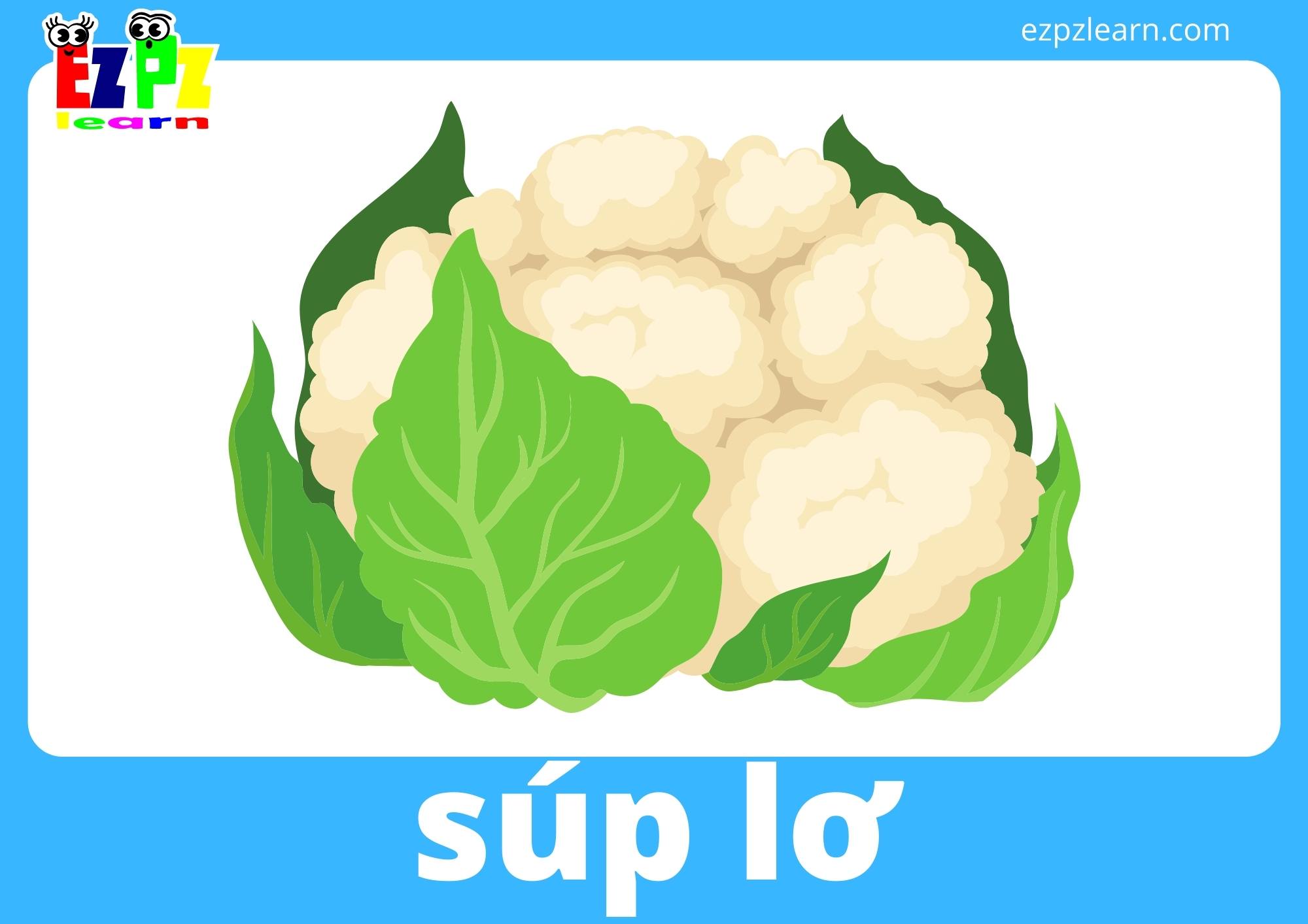 súp lơ